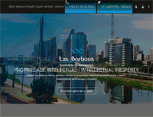 Tablet Screenshot of liaebarbosa.com.br
